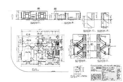 Plan and elevations