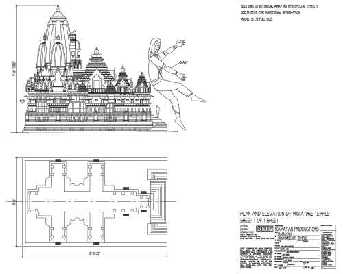 Miniature Temple