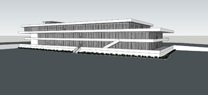 Modern building