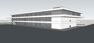 Modern building